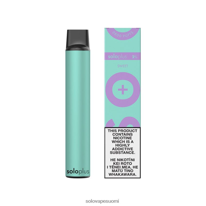 Solo Plus kertakäyttöinen vape makea 8BJF0R31 - Solo Vape Suomi