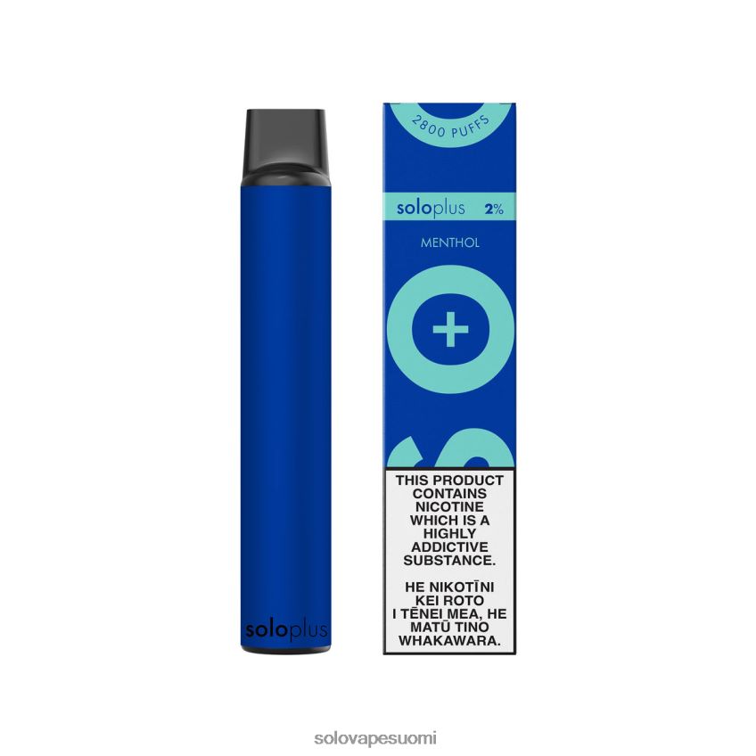 Solo Plus kertakäyttöinen vape mentoli 8BJF0R32 - Solo Vape Kit