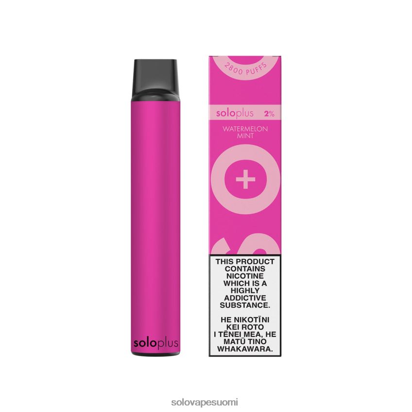 Solo Plus kertakäyttöinen vape vesimeloni minttu 8BJF0R28 - Solo Kit Vape