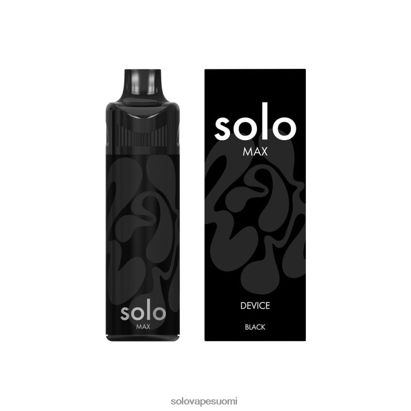 Solo MAX pod-laite musta 8BJF0R72 - Solo Vape Helsinki