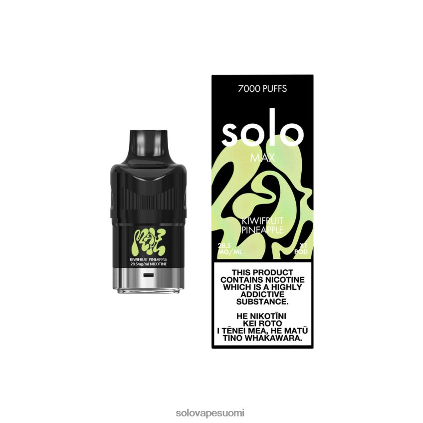 Solo MAX pod kiivi ananas 8BJF0R87 - Solo Vape