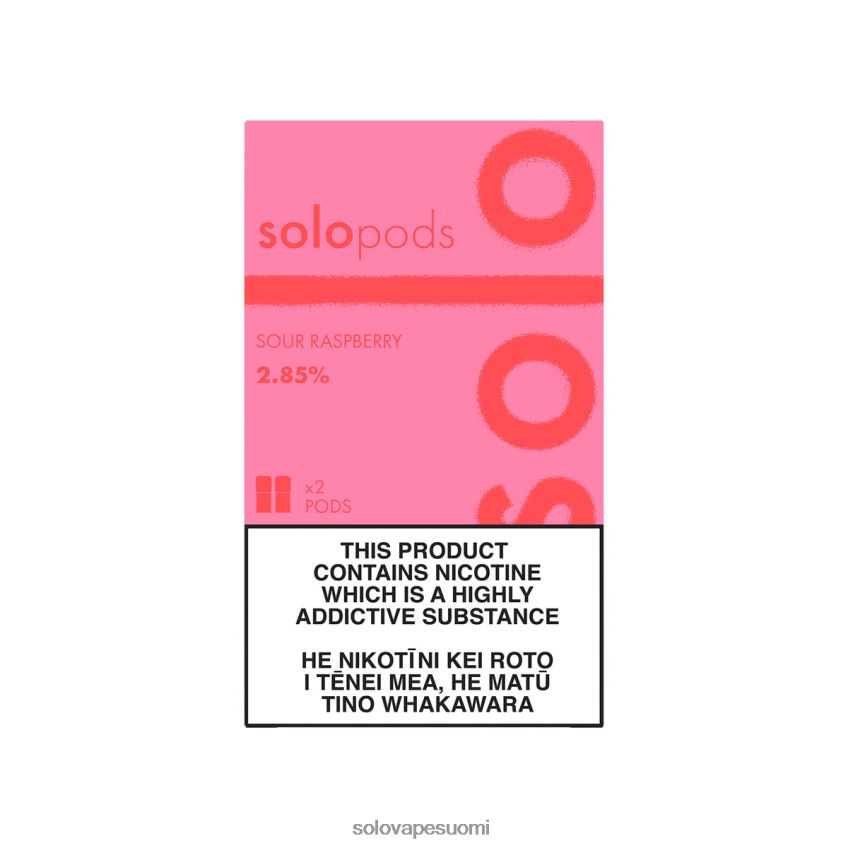 Solo vaihtokotelo 2 kpl hapan vadelma 8BJF0R59 - Solo Kit Hinta